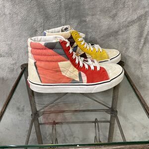 Vans MoMA Shoes Sk8-Hi Museum of Modern Art Skate Sneaker 2020 Women 8 Rainbow